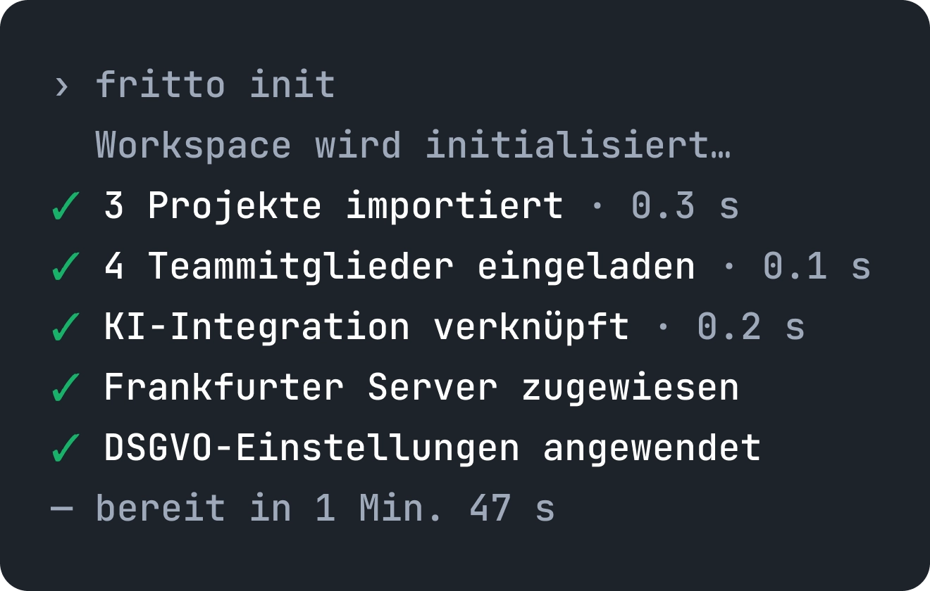 Workspace in 2 Minuten einrichten