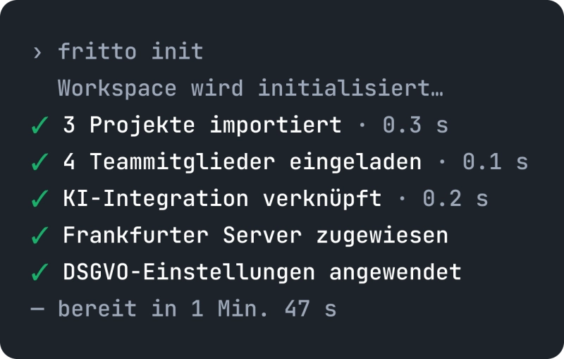 Workspace in 2 Minuten einrichten